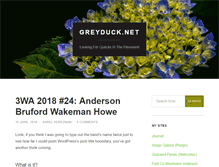 Tablet Screenshot of greyduck.net